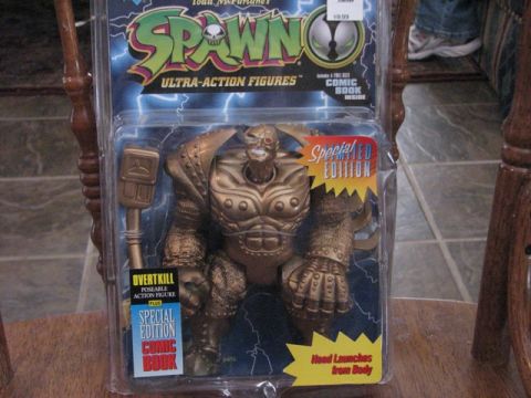 1991 Ford Bronco - A Spawn Ultra-Action Figure, labeled as a Special Edition, is displayed in its original packaging.