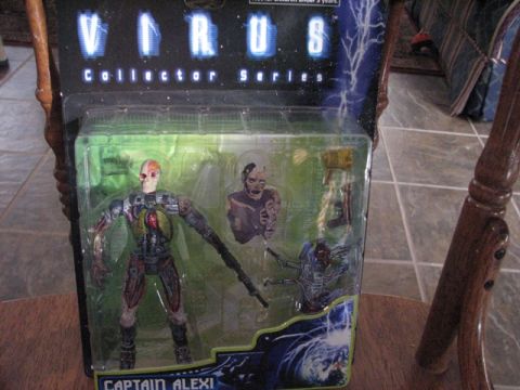 1991 Ford Bronco - This is a toy action figure from the Virus Collector Series, labeled Captain Alexi, displayed in its original packaging.