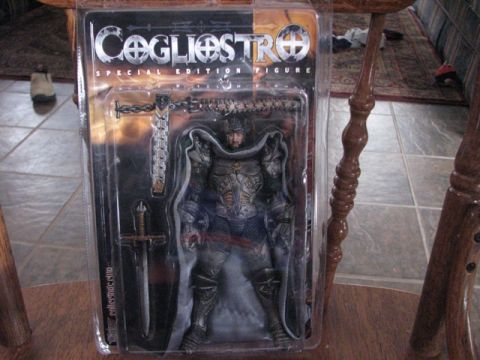 1991 Ford Bronco - Cogliostro Special Edition Figure action figure in packaging with accessories.