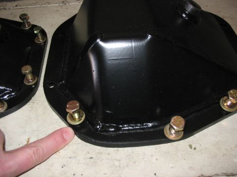 1995 Ford Bronco - 3/8th's A50 plate steel is used, very thick. Painted Satin Black with grade 8 zing/bling longer bolts.