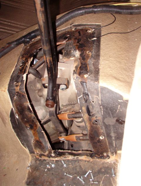 1975 Ford Bronco - Half the reason for rebuilding the t-case is that we can't get the shifter to move into 4H. When we had the body completely blasted, repair…
