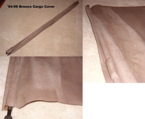 1983 Ford Bronco - SOLD Cargo Cover (repaired) from '94-96 Eddie Bauer Bronco Actual dimensions: 5 lbs 61x3x2"