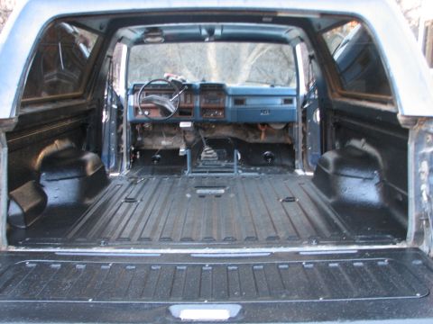1982 Ford Bronco - new bed liner coating