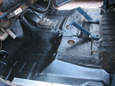 1982 Ford Bronco - new bed liner coating