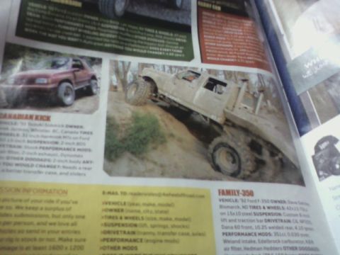 1992 Ford F-350 - This 1992 Ford F-350 is shown off-road, climbing a steep dirt incline.
