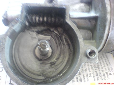 1986 Ford Bronco - This photo shows a worn mechanical part, not a 1986 Ford Bronco.
