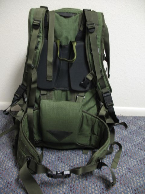 1991 Ford Bronco - This is a photo of a green backpack, not a 1991 Ford Bronco.