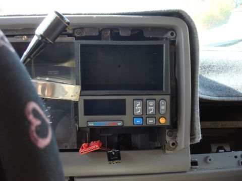 1983 Ford Bronco - i could not find a grey storage cubbie so i opted for black. it is held in place with 4 screws (same ones that held the radio controller in…