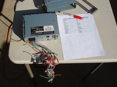 1983 Ford Bronco - here is the radio i was going to use. it was only in our other car 6 months. the person i paid to install it should be shot and dragged unt…
