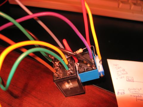 1995 Ford C-350 (Centurion Conversions) - Automotive relays and wiring diagram, possibly for a custom vehicle modification.
