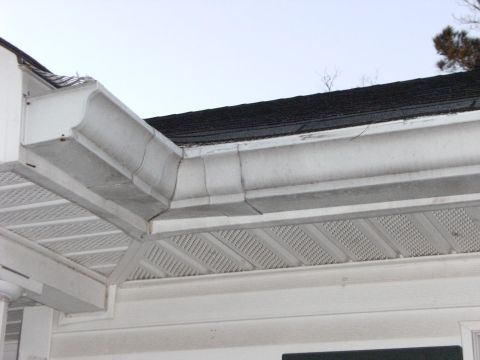 1992 Ford F-150 - Corner Gutters Before