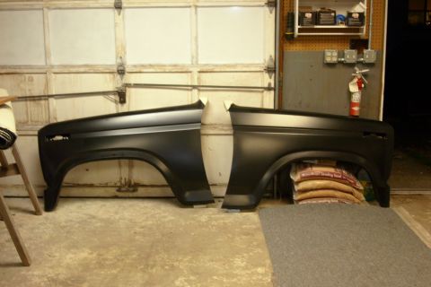 1989 Ford Mustang - New fenders 003