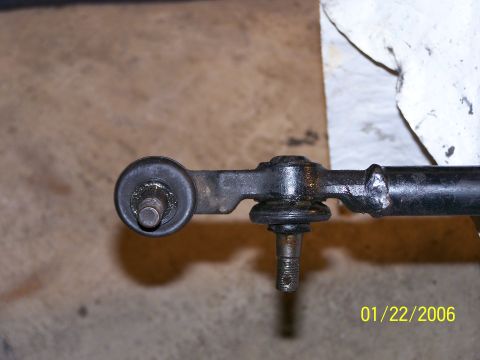 1988 Suzuki Samurai - Steering linkage component shown with a date stamp and website logo in the corner.