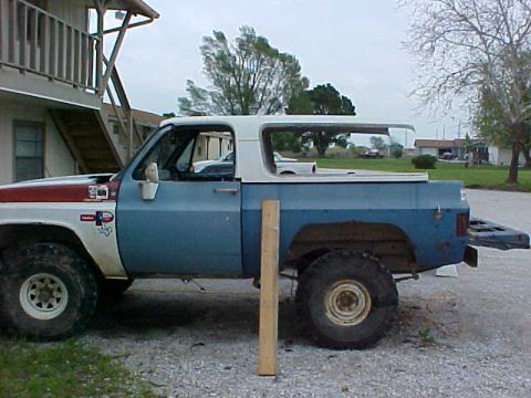 1975 Chevrolet Blazer - step 1. remove rear glass