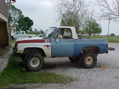 1975 Chevrolet Blazer - pretty much what im left with, although i dont plan on using it for much longer. im ready to go full time canvas