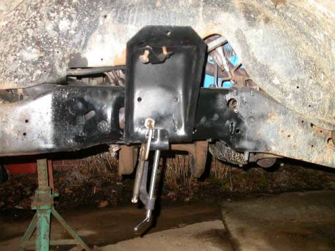 1990 Ford Bronco - Driver's side coil bucket