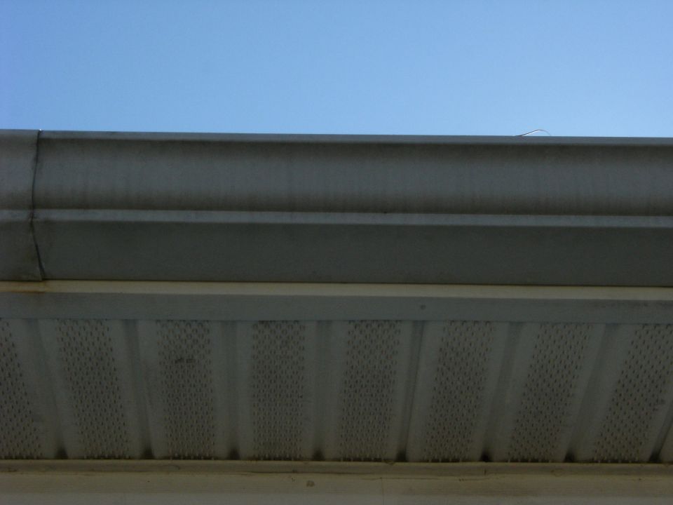 Front Gutters Before