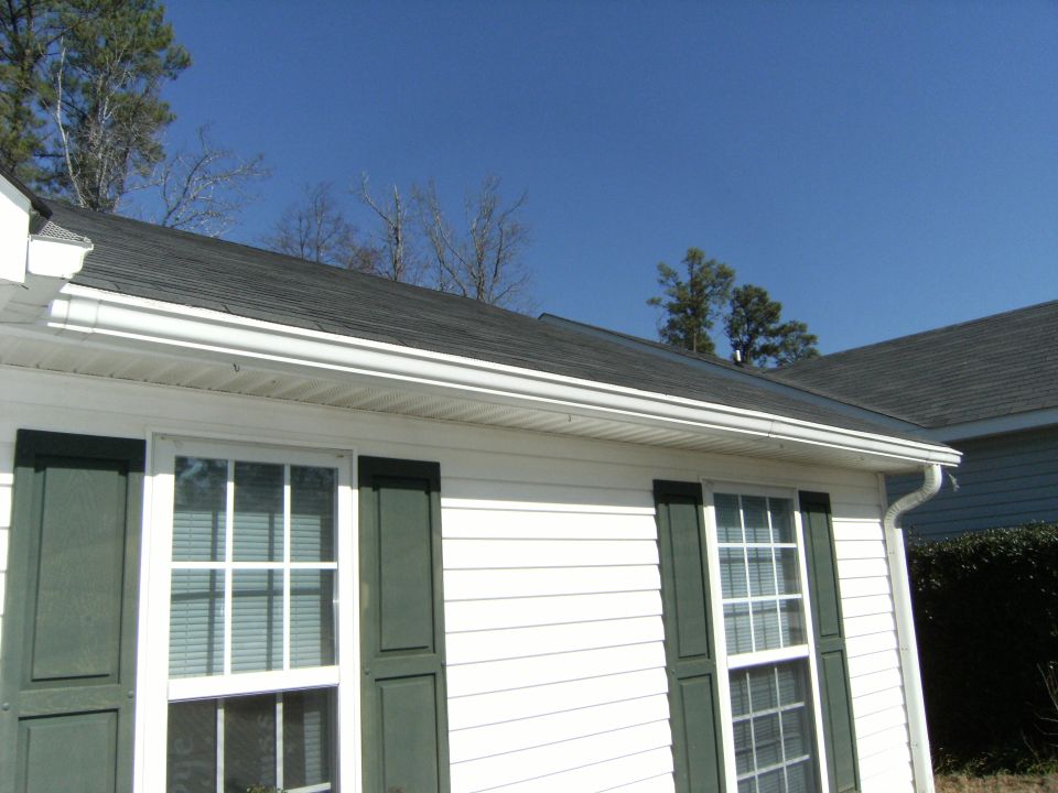 Front Gutters After