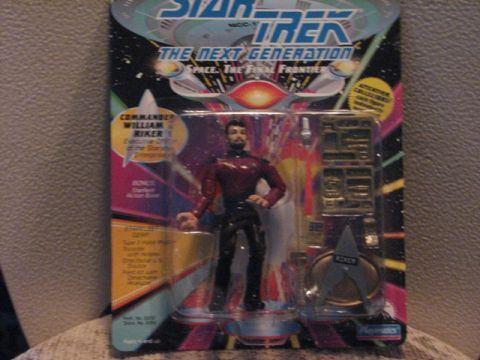 1991 Ford Bronco - This is a Star Trek: The Next Generation action figure of Commander William Riker.