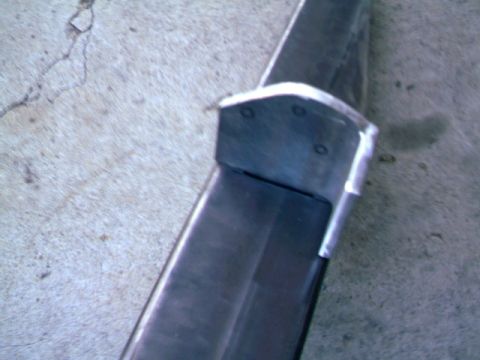 1989 Ford Bronco - This is a close-up of a rear bumper part, not a full vehicle.