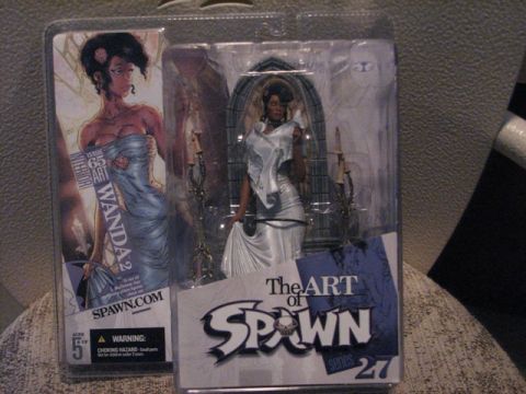 1991 Ford Bronco - This is an action figure of Wanda from The Art of Spawn series, not a 1991 Ford Bronco.