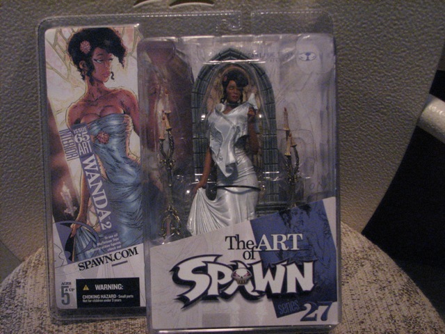 Art of Spawn Series Wanda action figure in packaging