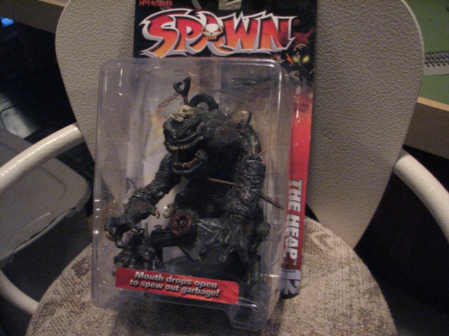 Spawn The Heap action figure in packaging