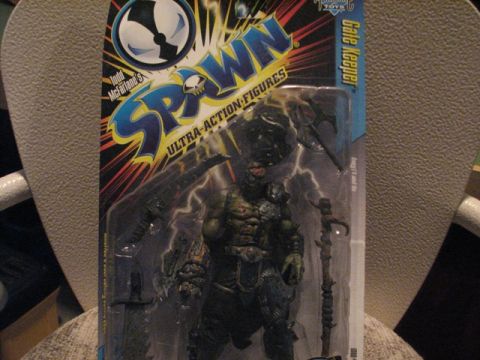 1991 Ford Bronco - Action figure packaging for Spawn's Gate Keeper, the character and accessories.