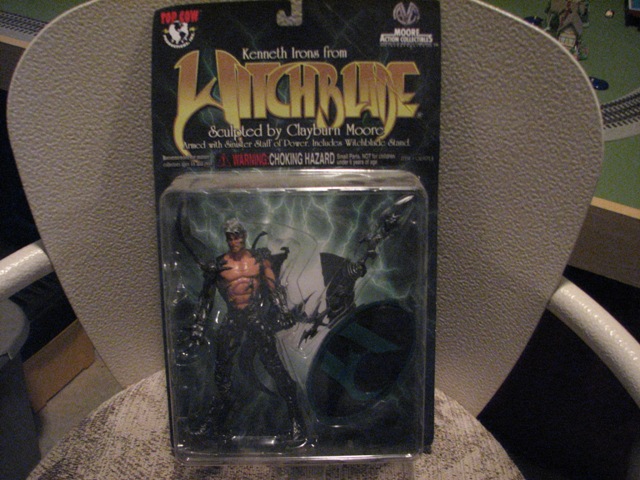 Witchblade action figure in packaging