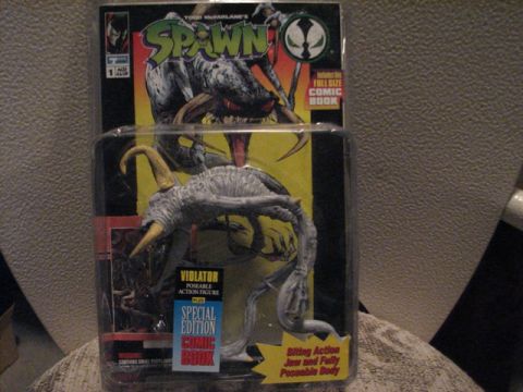 1991 Ford Bronco - This is a Spawn Violator action figure, packaged with a special edition comic book.