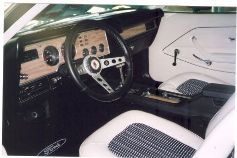 1975 Ford Mustang - Interior of my 77 V8 coupe