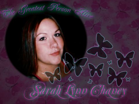 1985 Ford Crown Victoria LTD - Portrait of Joni Sue Boyer with decorative butterflies and text on a purple background.