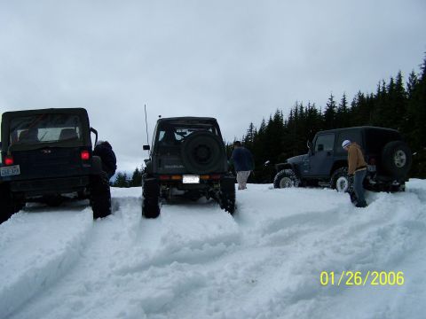 1988 Suzuki Samurai - from the back