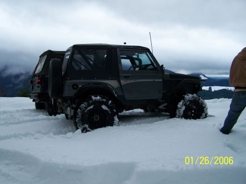 1988 Suzuki Samurai - Side Shot