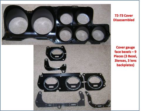 1972 Ford Ranchero - 72 73 Cover Disassembled