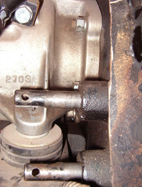 1975 Ford Bronco - With the rubber bumper installed at the back of the crossmember, it's impossible to get to the lower L nut. And it takes a 4-way wrench to…