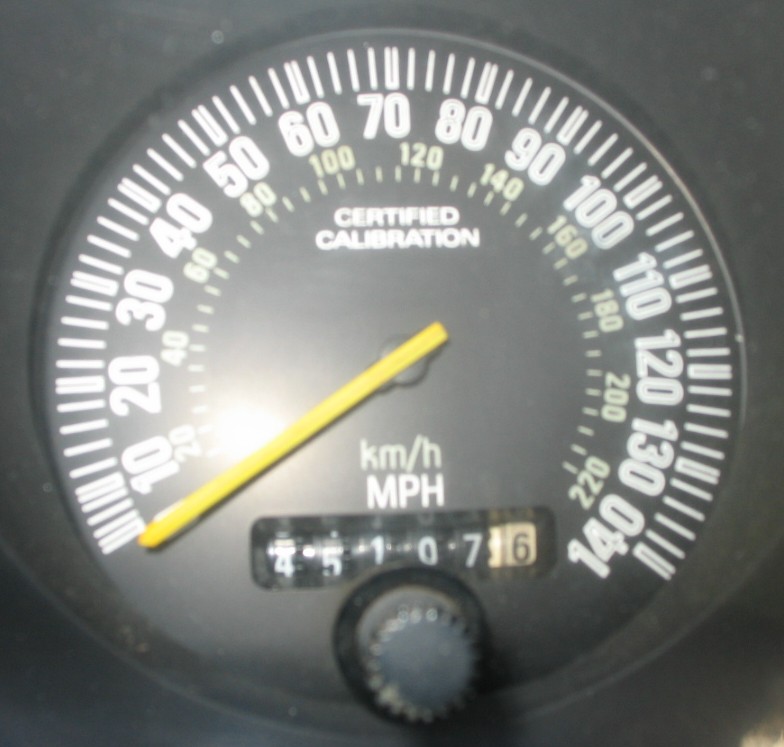 Police Speedometer