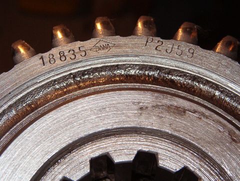1975 Ford Bronco - This is the front output gear.