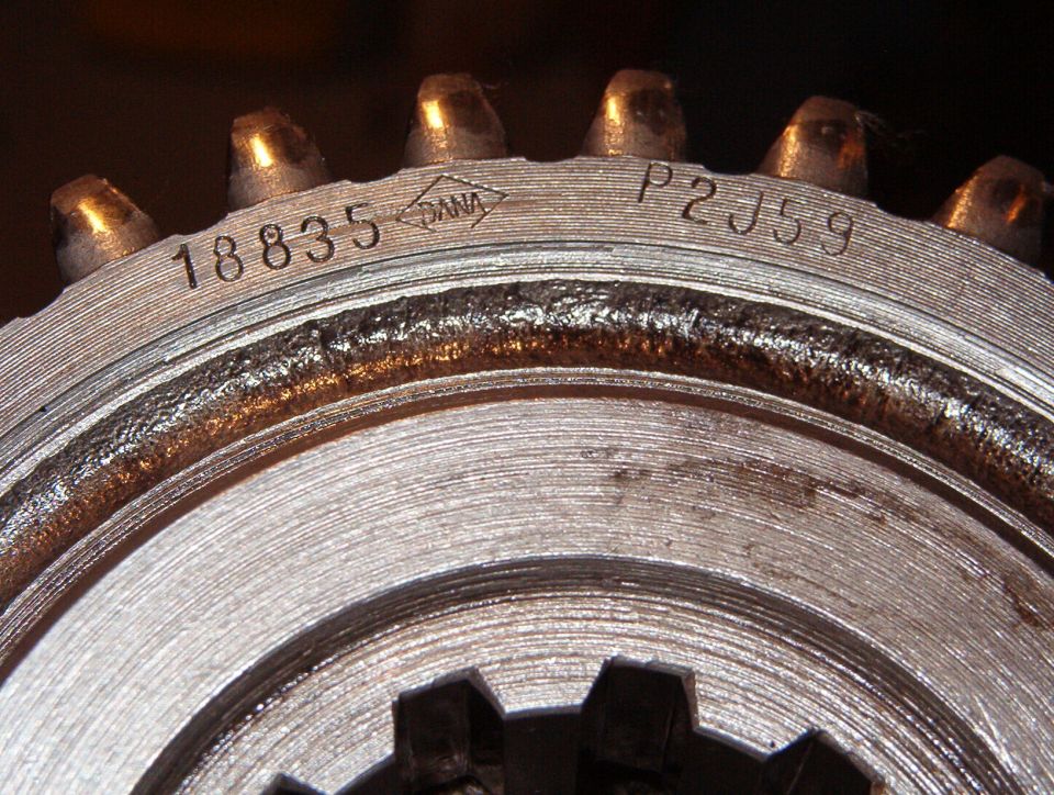 This is the front output gear.