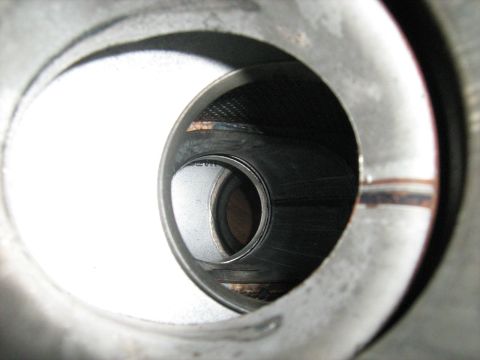 1988 Mercury Grand Marquis - Inside of Hooker Aero Chamber 2-12-08
