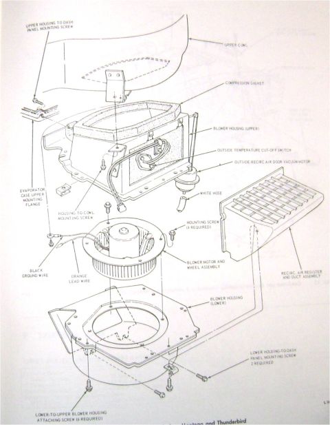 1972 Ford Ranchero - Blower Motor AC