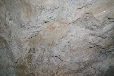 1986 Ford Bronco - The image shows a detailed view of a natural rock formation, highlighting its texture and geological features.
