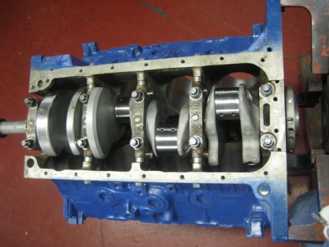 1967 Ford Fairlane - medium riser crank view