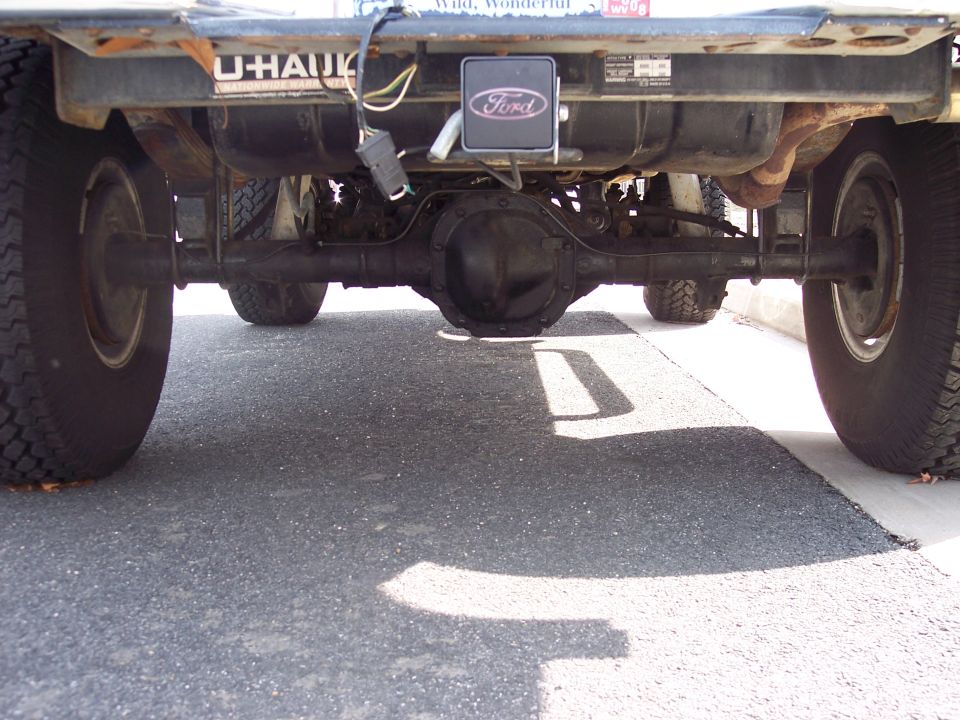 The undercarriage has no issues