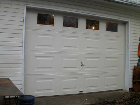 1990 Ford Bronco - New steel, insulated, completely working garage door!