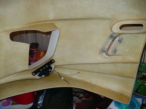 1993 Ford Probe - This is an interior part, possibly from a custom kit, a mesh vent and a cubby with a can inside.