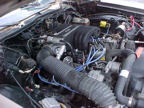 1973 Ford Ranchero - shot of the 5.0
