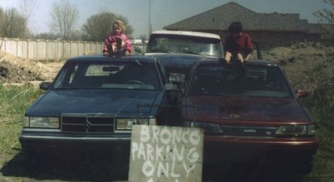 1978 Ford Bronco - BRONCO PARKING ONLY can't people read oh well here we go!