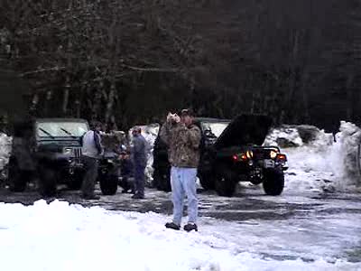 2005 Jeep Wrangler - Airing down @ Rogers