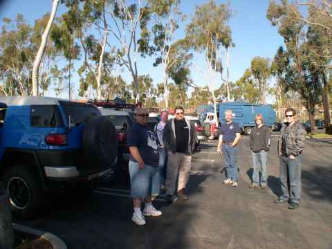 2007 Toyota FJ Cruiser - Meeting place at Ortega Hwy